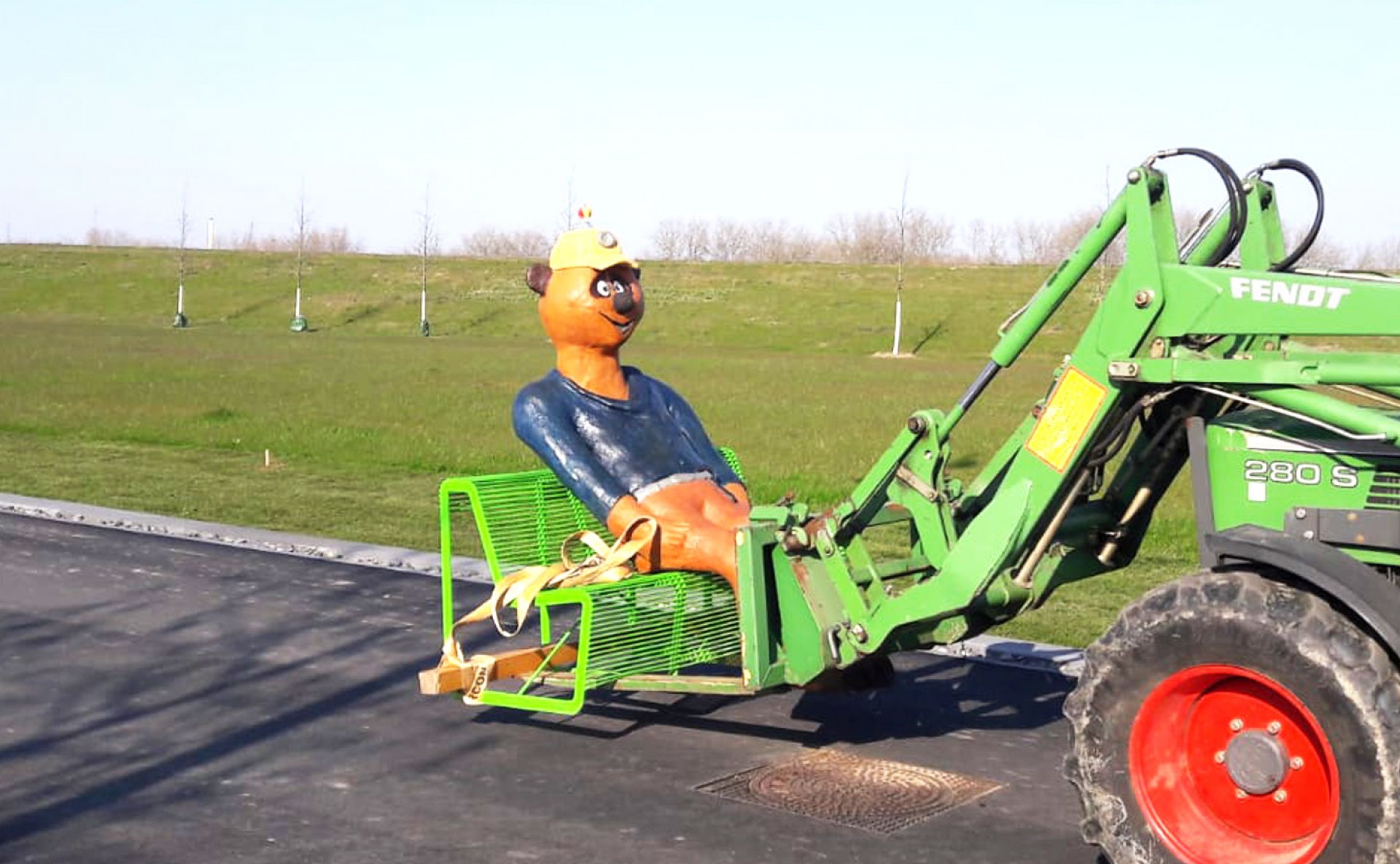 04 kalli auf dem weg zur laga Immer schön langsam & vorsichtig