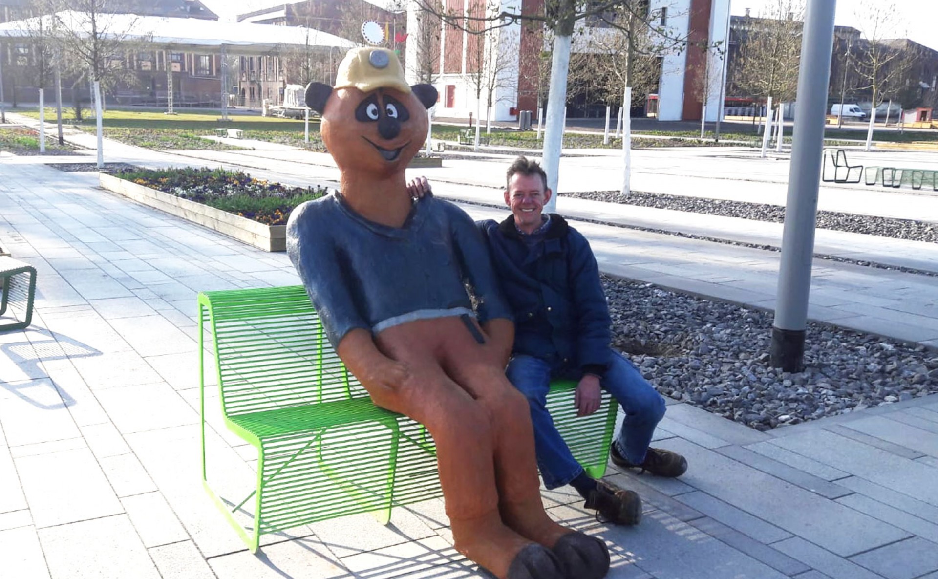06 kalli auf dem weg zur laga Kalli macht sein erstes Selfie mit Klaus Bremenkamp